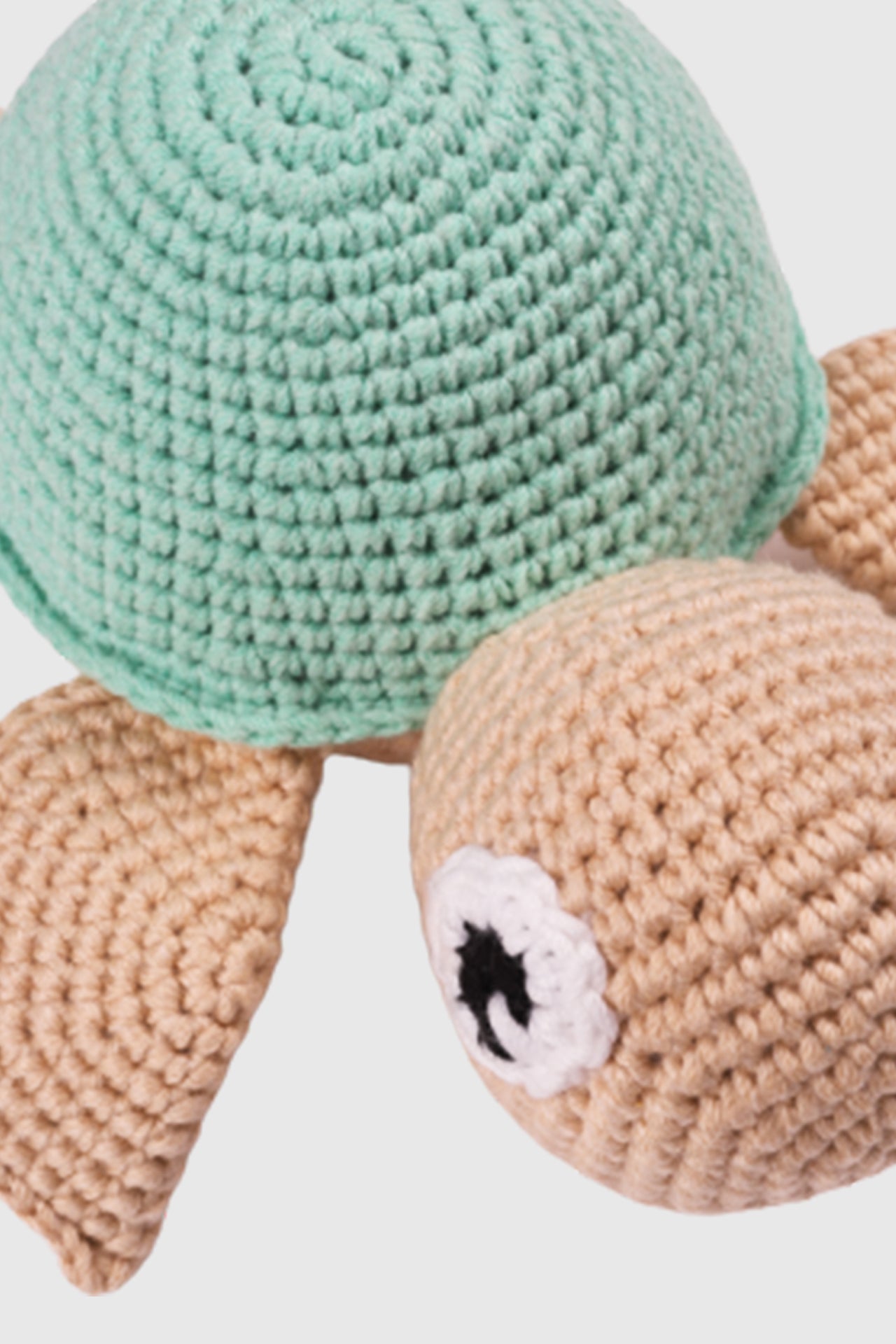 Totzee; Amigurumi Kaplumbağa Oyuncak Su Yeşili; Amigurumi Turtle Doll Sea Green