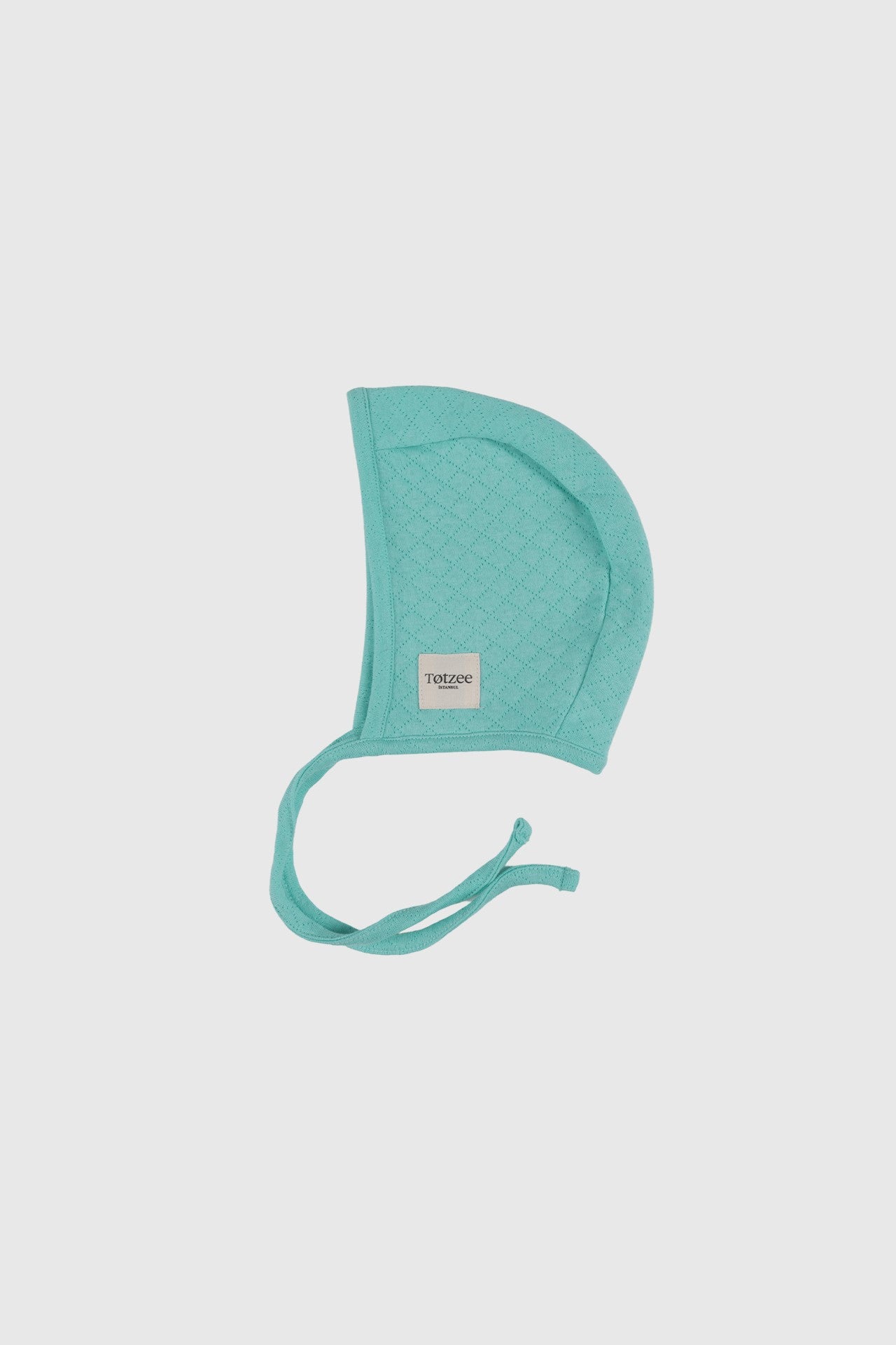 Totzee; Kapitone Bone Şapka Mint Yeşil; Quilted Bonnet Hat Mint Green