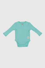 Totzee; Fitilli Body Mint Yeşili; Ribbed Body Mint Green