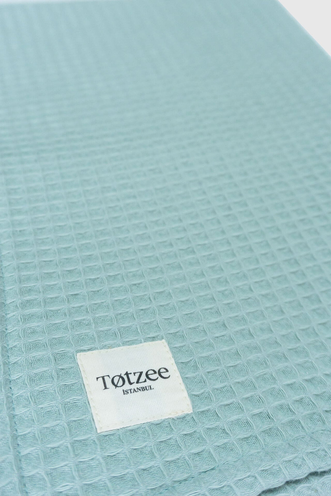 Totzee; Waffle Pike Mint Yeşili; Waffle Blanket Mint Green