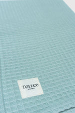 Totzee; Waffle Pike Mint Yeşili; Waffle Blanket Mint Green